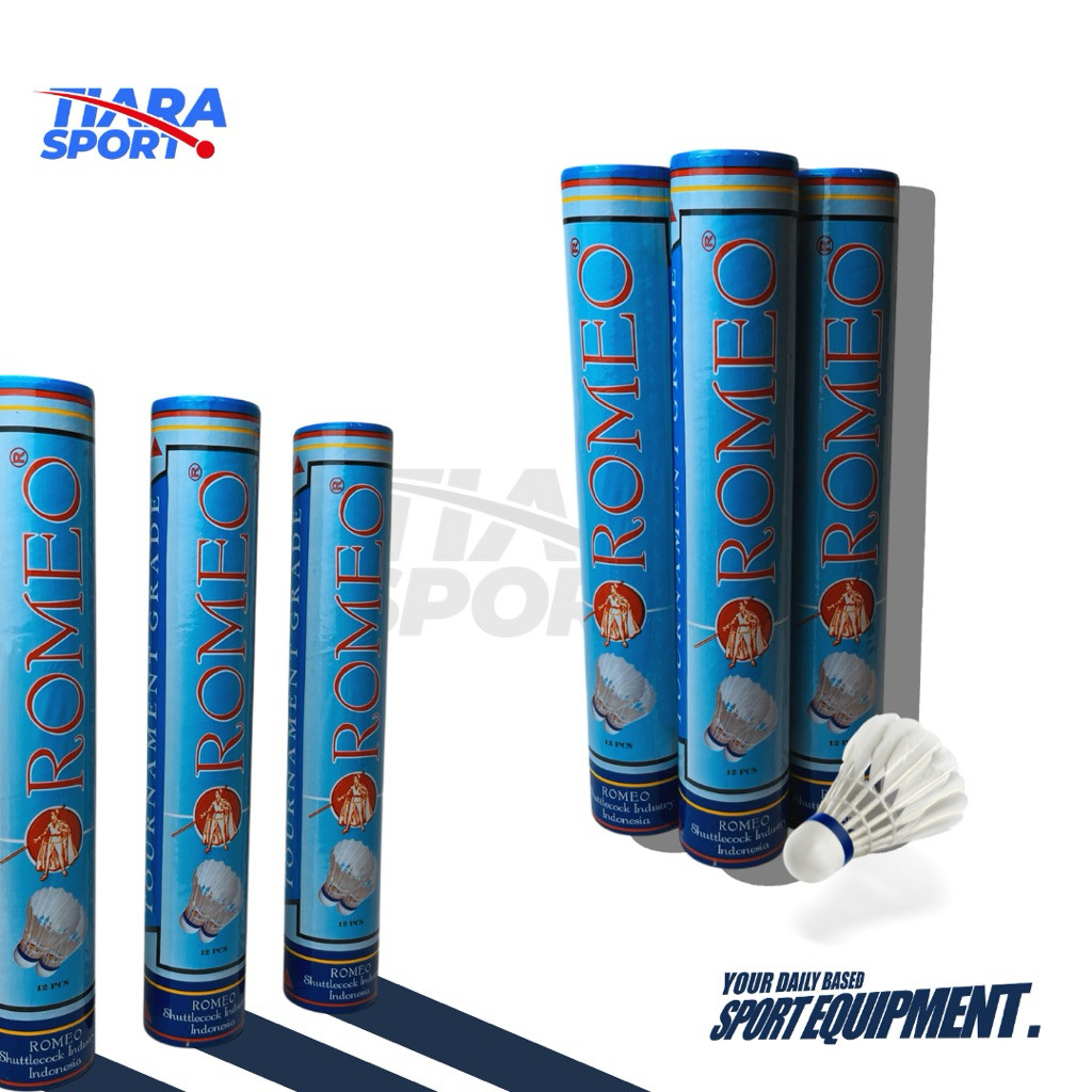 RUBANGRAU   SHUTTLECOCK ROMEO BIRU ELVANA ORIGINAL