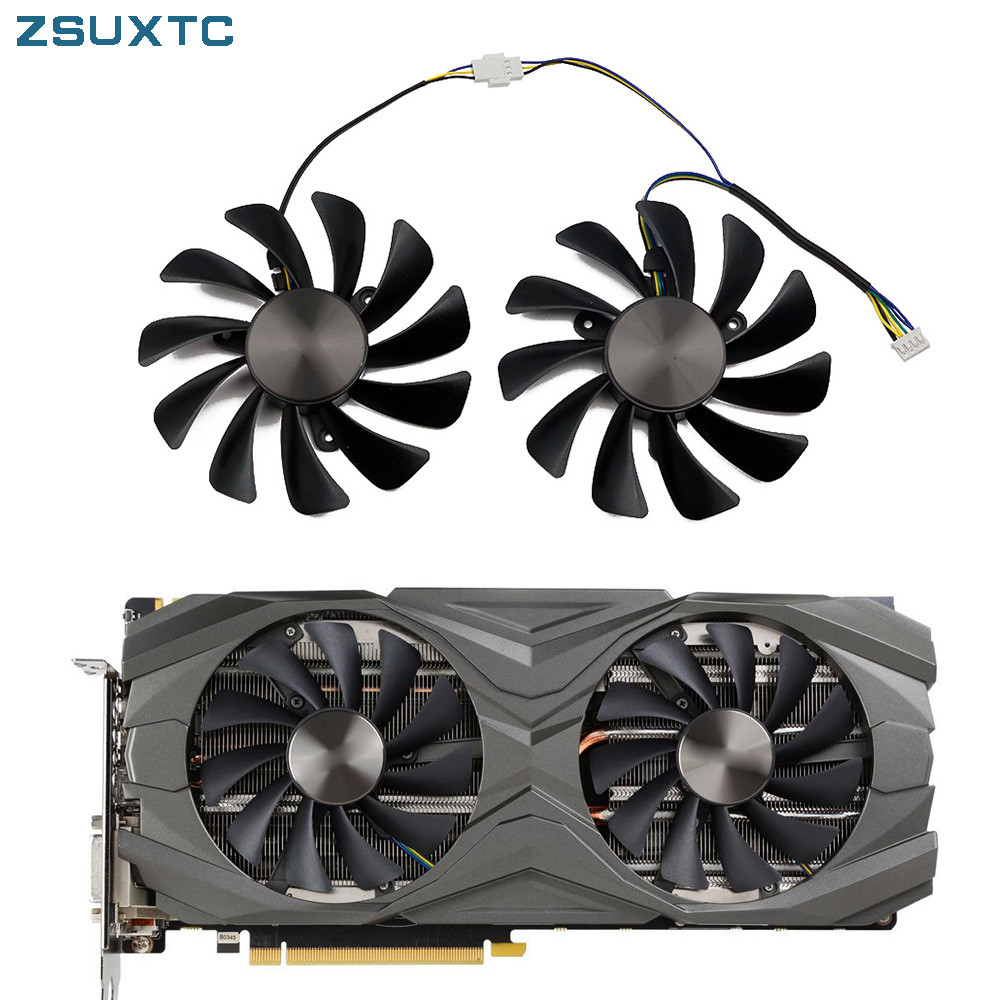 95mm Cooler Fan Replace For Zotac GeForce GTX 1070Ti 1080 Ti GTX1070 Ti GTX1080Ti AMP Edition Graphi