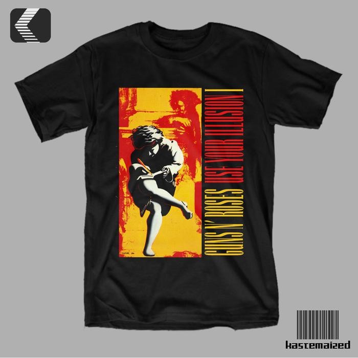 (COD) Kaos Band GUNS N ROSES - USE YOUR ILLUSION I - GNR