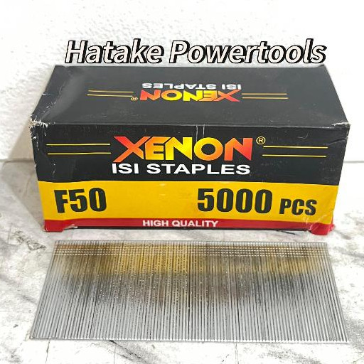 

XENON F50 Refill Isi Staples Paku Tembak isi 5000 Pcs untuk Mesin Tembak Stapler - Hatake Powertools
