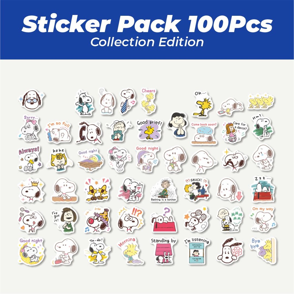 

Hot Stiker Kartun Snoopy V2 Lucu Anti Air Stikers Berperekat Waterproof Sticker Decal Buat Motor Helm Buku Journal Koper Casing HP Laptop Botol Minum
