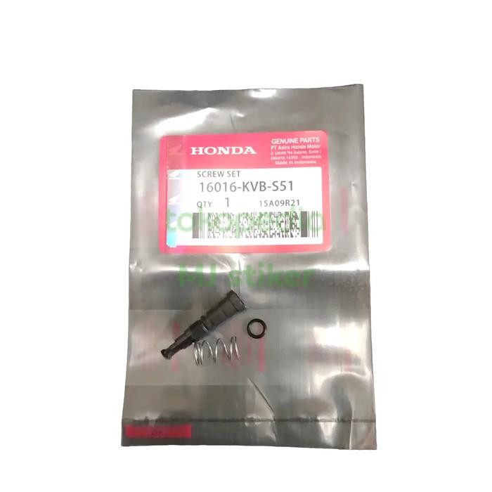 Baut Set Setelan Langsam Angin  Vario Vario 125 Beat Fi. 16016-KVB-S51 BEST