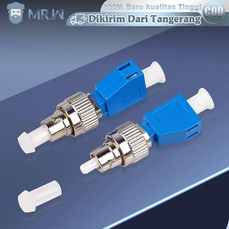 Hybrid Adapter Adaptor Fiber Optik Konektor Fiber Optik FC (Male) To LC (Female)