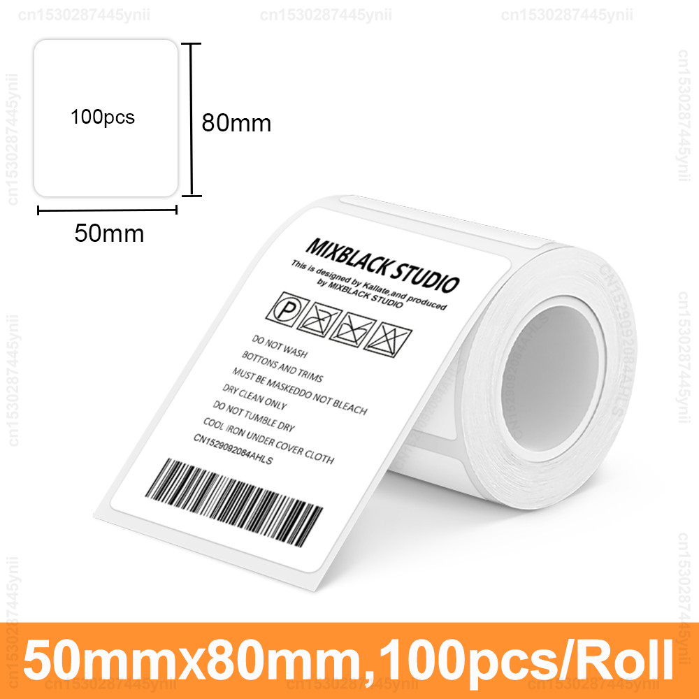 

Mini Label Maker P50 Inkless Thermal Label Printer Adhesive Sticker Printer Similar as M110 Marklife P50 E210 or 1PK Label Tape