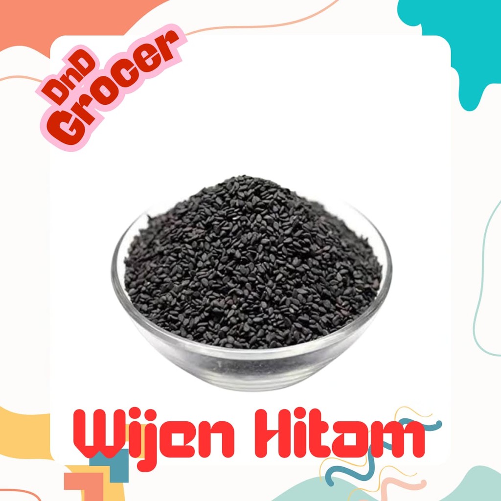 

Wijen Hitam Mentah 250gr (repacking)