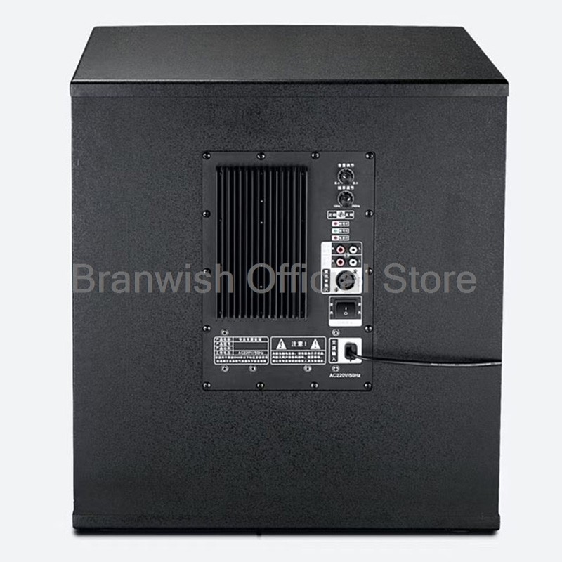 300W Powerful Active Speakers 12/15 Inch Subwoofer Speaker High Power Deep Bass Sound Audio Box for 