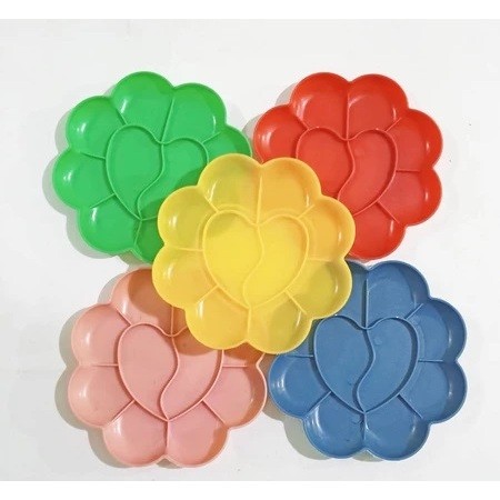 

Palet Cat Air 12cm Motif Bunga Piring Lukis Watercolor Storage Artist