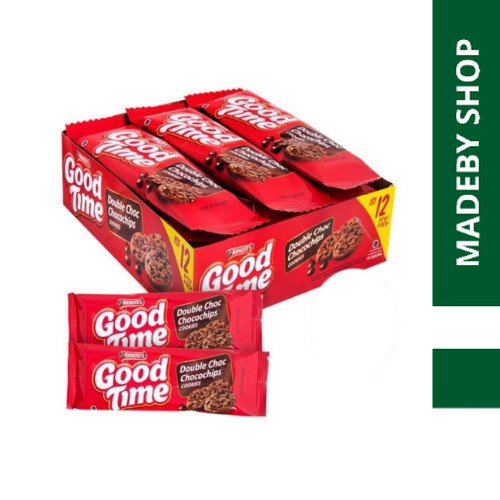 

GOOD TIME 1000 AN DOUBLE CHOC 1 BOX ISI 12 PCS