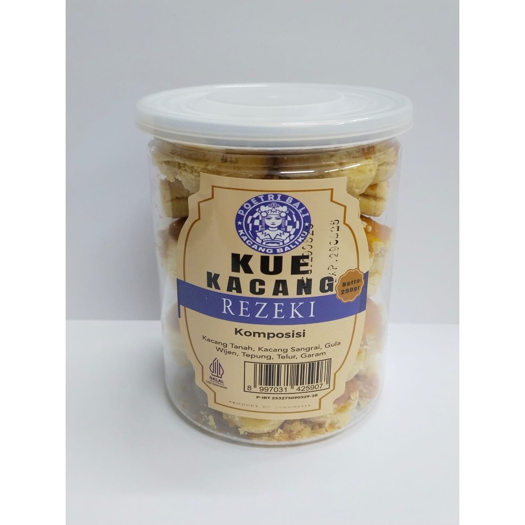 

POETRI BALI KUE KACANG REZEKI 250 GR