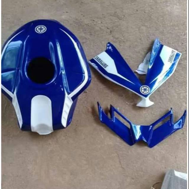 costum Topeng V Winglet Cover Kondom Tangki R1 PNP Yamaha R15 OLD V1 V2