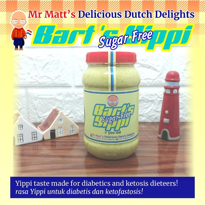 

Saus mayo khas Belanda bebas gula - Yippi Sauce Sugar Free