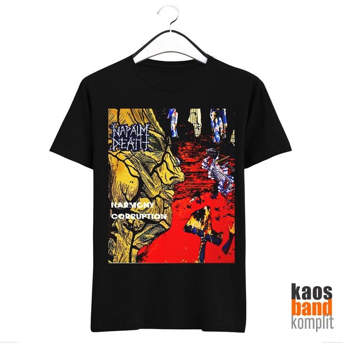 (COD) Kaos Band NAPALM DEATH - HARMONY CORRUPTION NSA 24s - napalm04, S