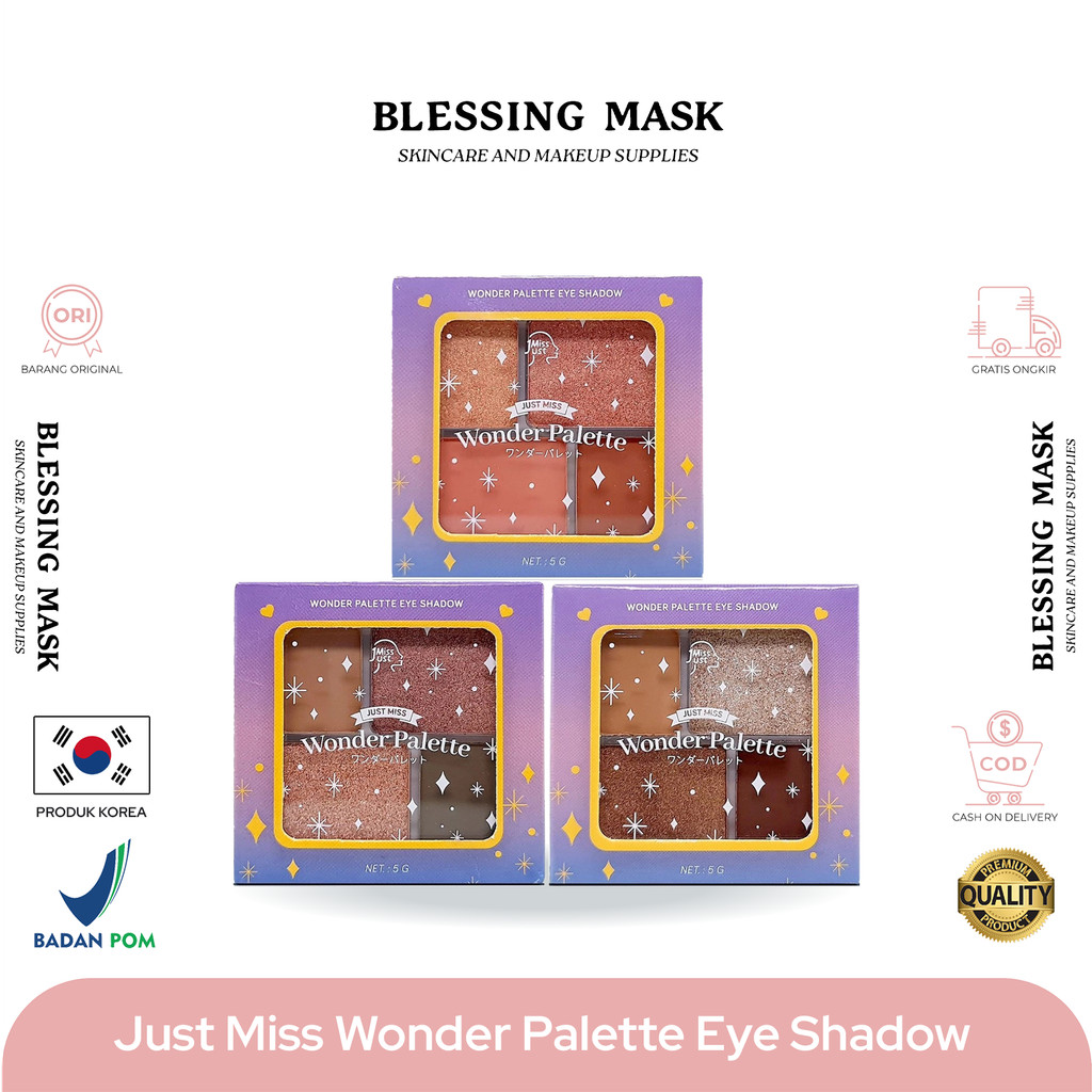 Just Miss Eyeshadow Wonder Palette 5gr
