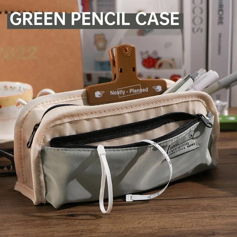 

Large Capacity Pencil Case Minimally Designed Pencil Pouch Cute Pencil Bag for Kids Girls Stationery Items School Supplies Gift