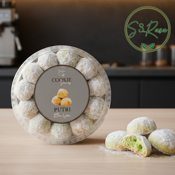 

Kue Putri Salju Pelangi Lembut Enak Premium