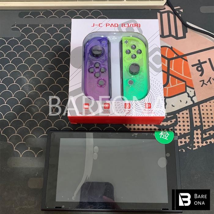 [BARU NEW] Nintendo Switch TABLET V2 CFW 128GB 256GB 512GB 1TB (CFW ONLY) + JOYCON OEM - 128GB