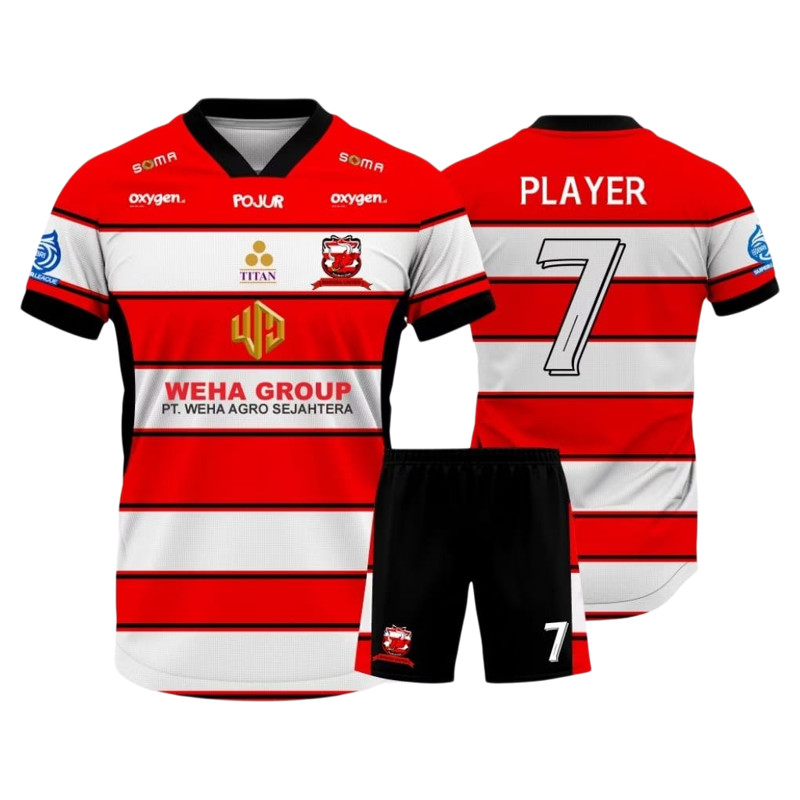 JERSEY MADURA UNITED TERBARU SUPER LEAGUE 2025/2026 GRATIS TAMBAH NAMESET