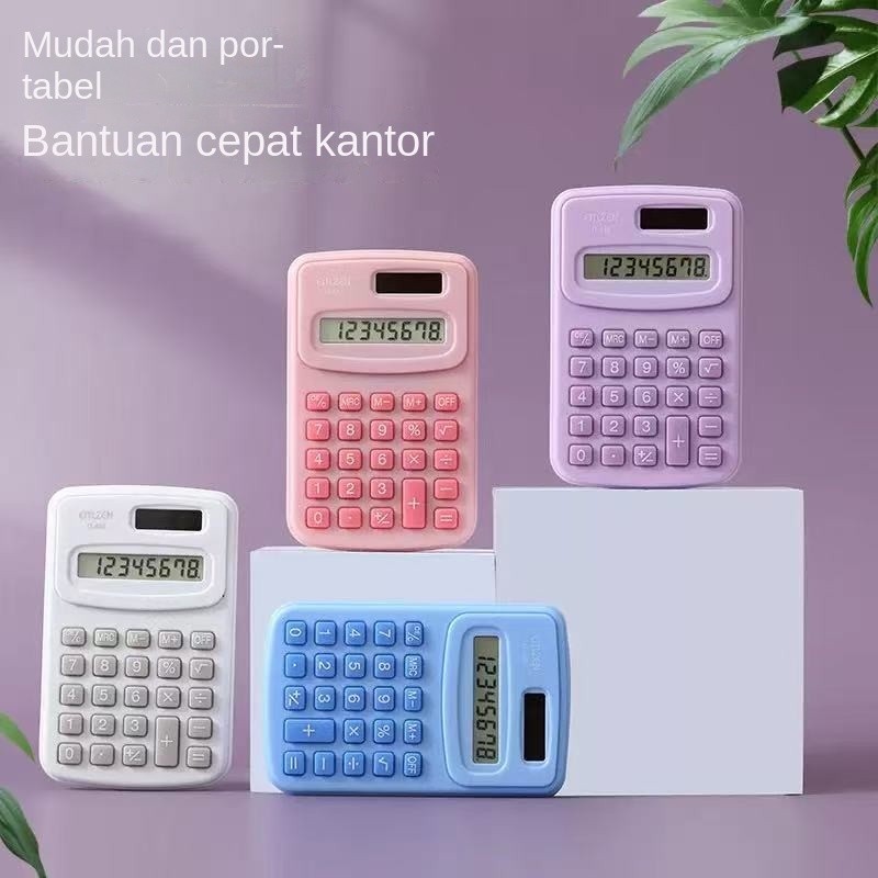 

Kalkulator Mini Transparan /Kalkulator Kecil Imut/Kalkulator Mini /Kalkulator Mini Transparant/ Kalkulator Saku 8 Digit MIni Calculator Pocket Size Sized 8 Digits Cute