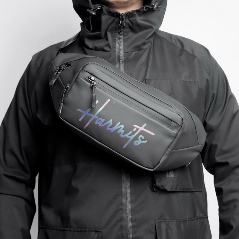 Harmits - Waist Bag UNA Tas Selempang Waterproof Pria Wanita