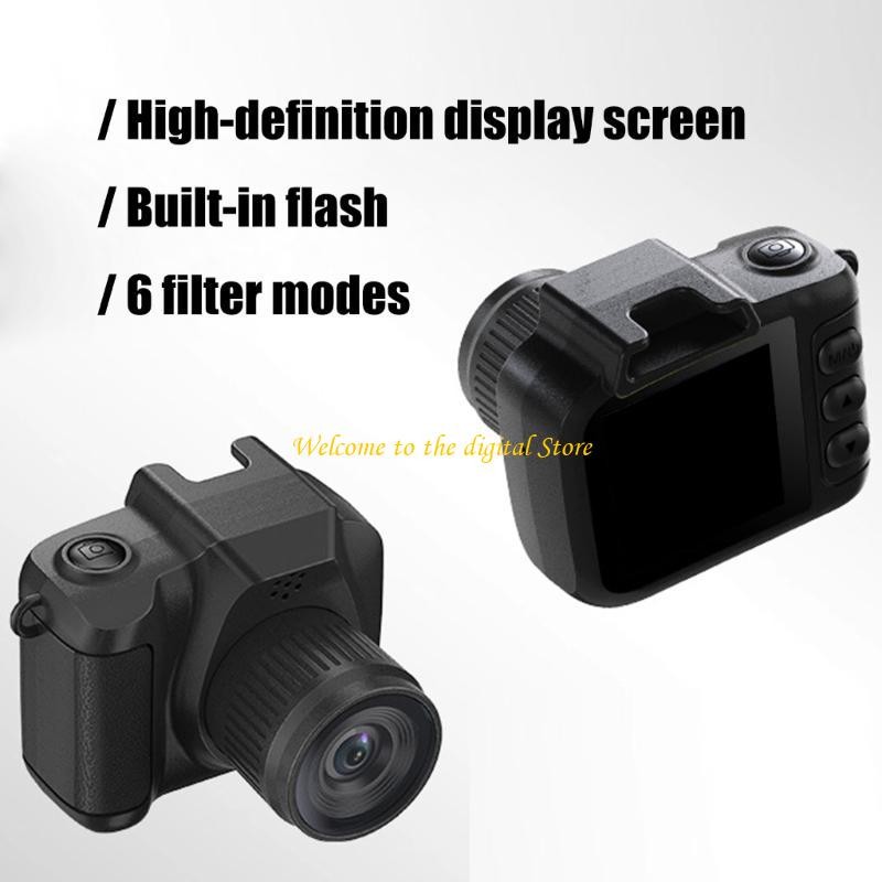 B95D 1 Set Digital Camera with 6 Creative Filters 1080P Recording 1.3Inch Screen