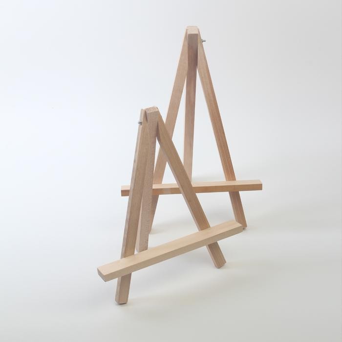 Standing Frame Kayu / Tempat Pigura / Easel Kanvas - Besar