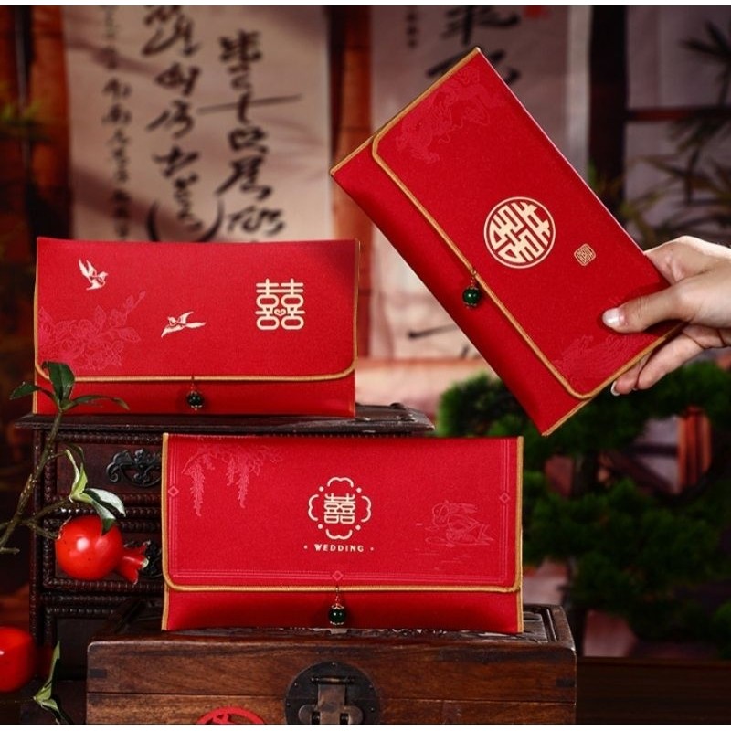 

AMPAO KAIN, SANGJIT DAN TEAPAI, LAMARAN, DOMPET, TAS, MAHAR, ANGPAO 1169