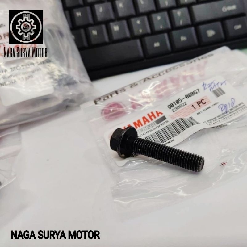 Baut gantung knalpot Yamaha R25 MT25 90105-088G7 ORI YGP