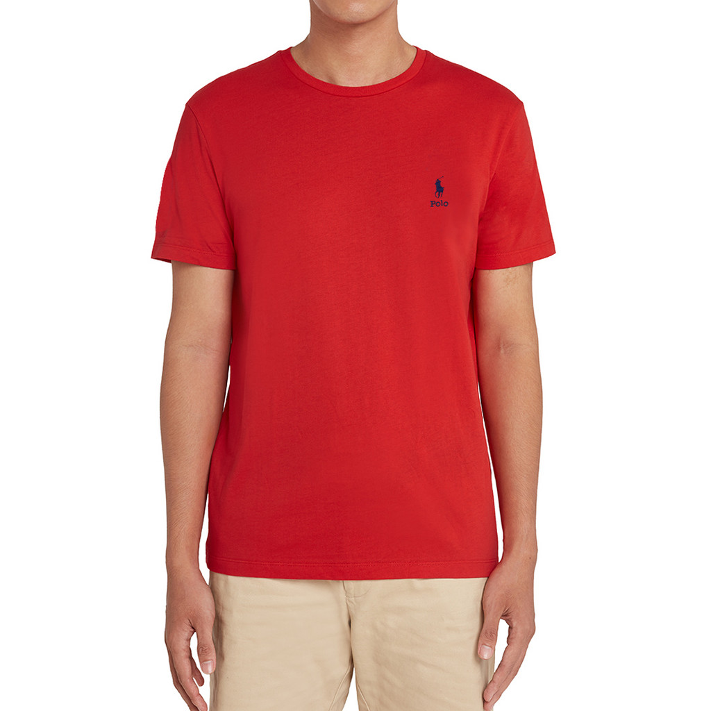 POLO SPORT - 70.0013.10 Jersey Crewneck T-Shirt Mens  - Red