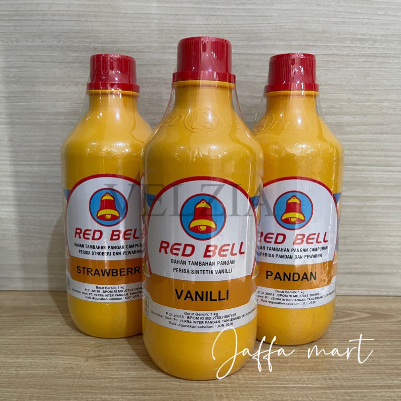 

RED BELL 1KG - ANEKA RASA [Pasta Perisa Pewarna] ⭐️Jaffa mart⭐️