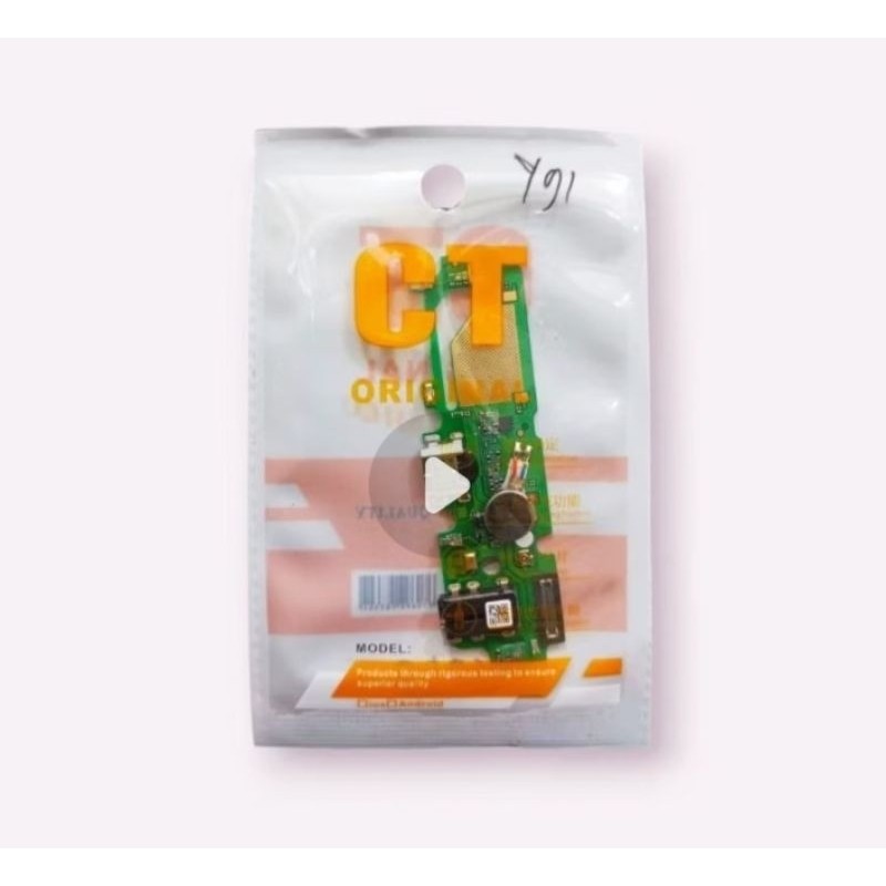 PAPAN CAS +MIC/CONEKTOR CAS/CHARGER VIVO Y91/Y91C/Y93/Y95 FULL IC .