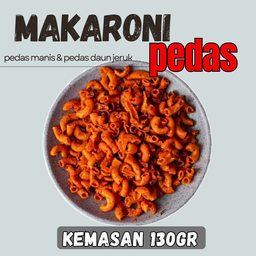 

MAKARONI PEDAS BUMBU CIKRUH DAUN JERUK 130gram
