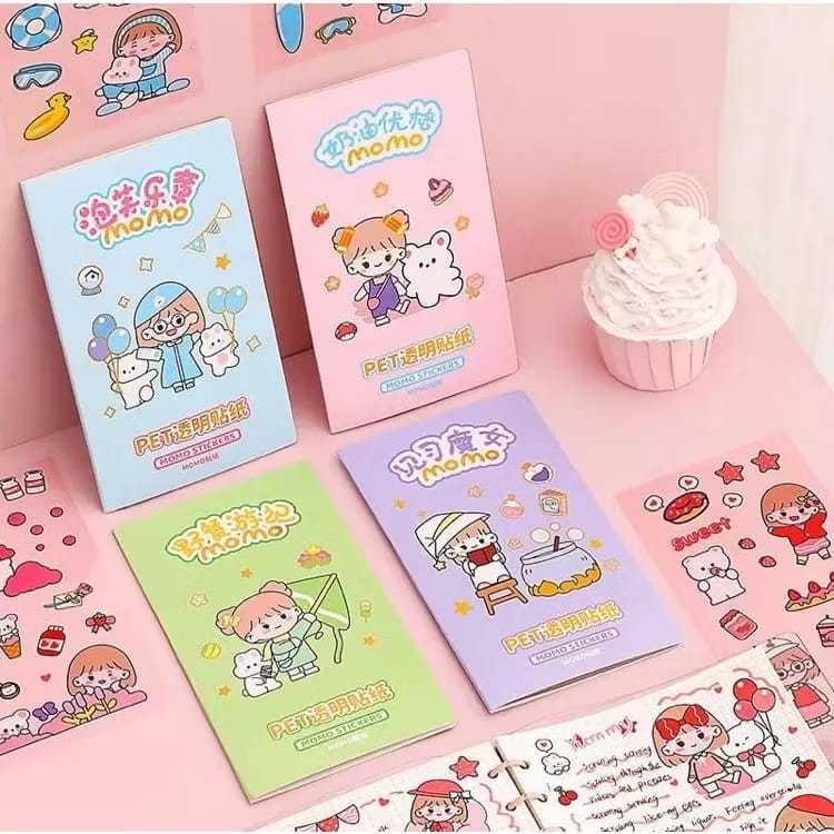 

Stiker Scrapbook Korea Momo Simple Amplop