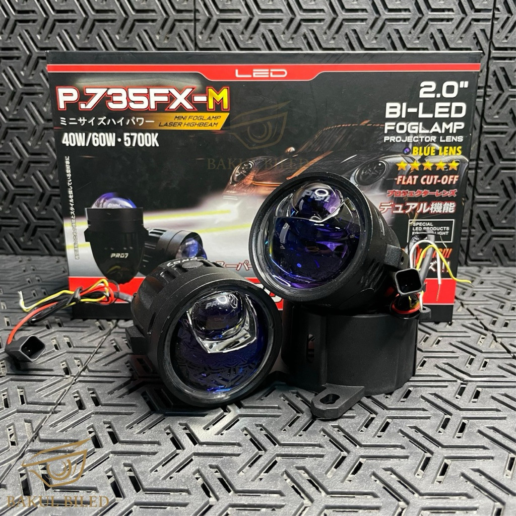 FOGLAMP PRO7 P.735FX - M (2Inch) | Foglamp Projector Direct Highbeam Technology| Foglamp Biled PRO7