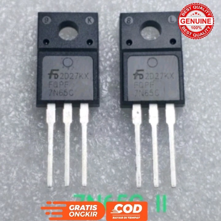 TRANSISTOR 7N65C IC 7N 65C