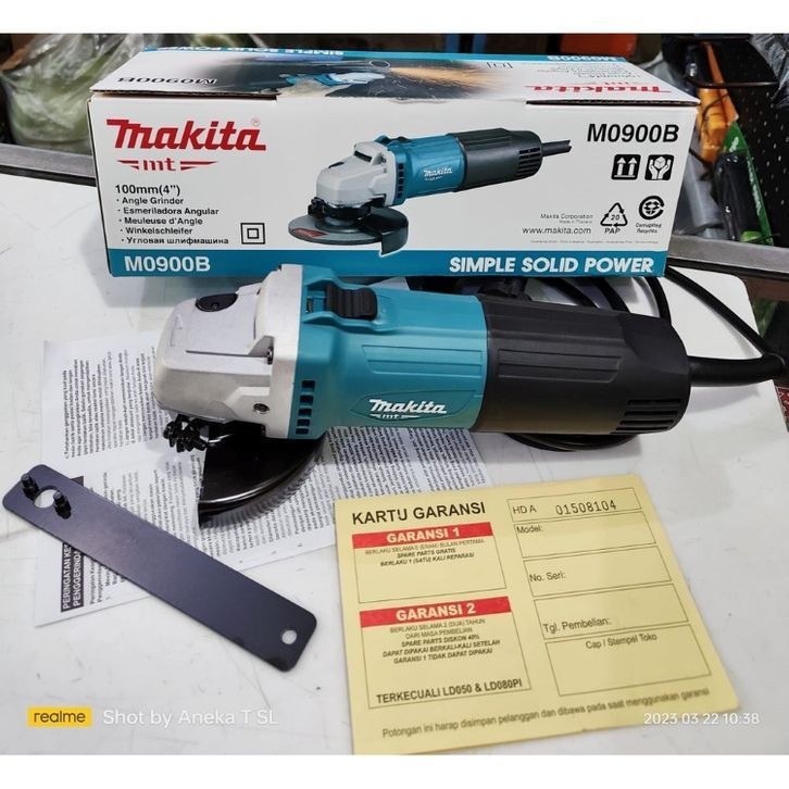 PROMO Mesin Gerinda Tangan Makita M0900B Angle Grinder Murah By Mikayo Japan