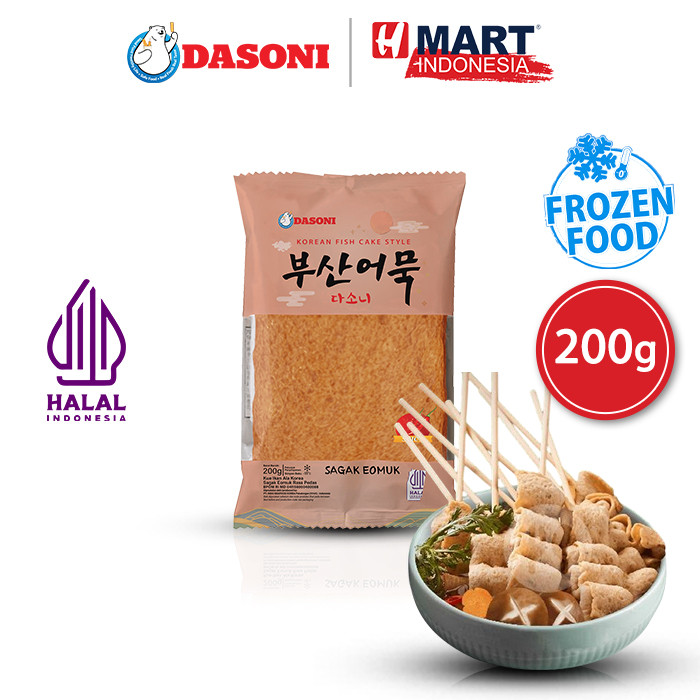 

DASONI Busan Eomuk Spicy - Odeng Korea Rasa Pedas 200g