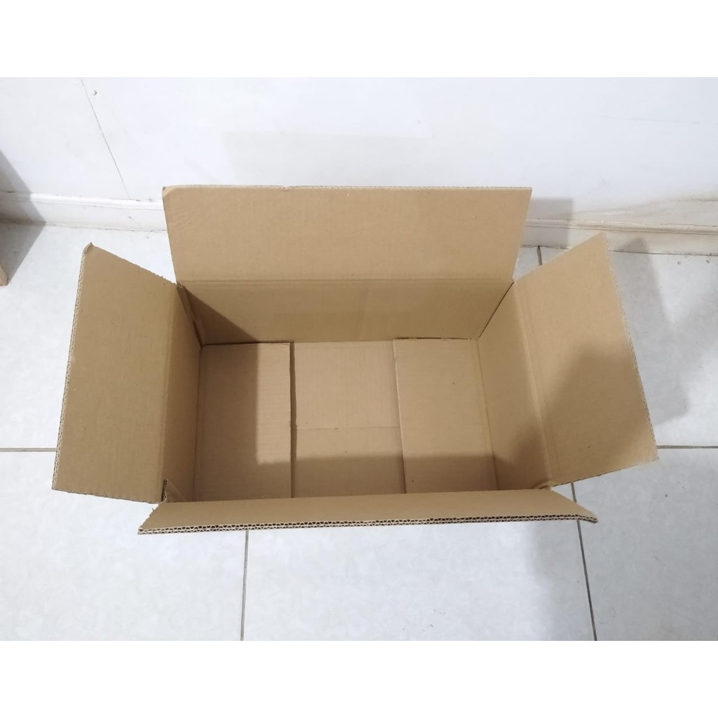 kardus box kotak 30x30x10 cm polos sheet