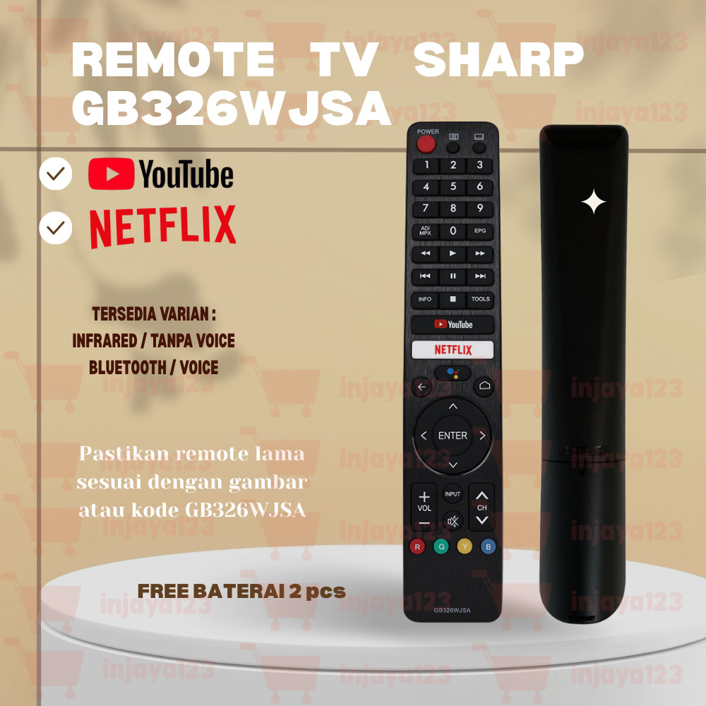 Remote Sharp GB326WJSA Android Tv