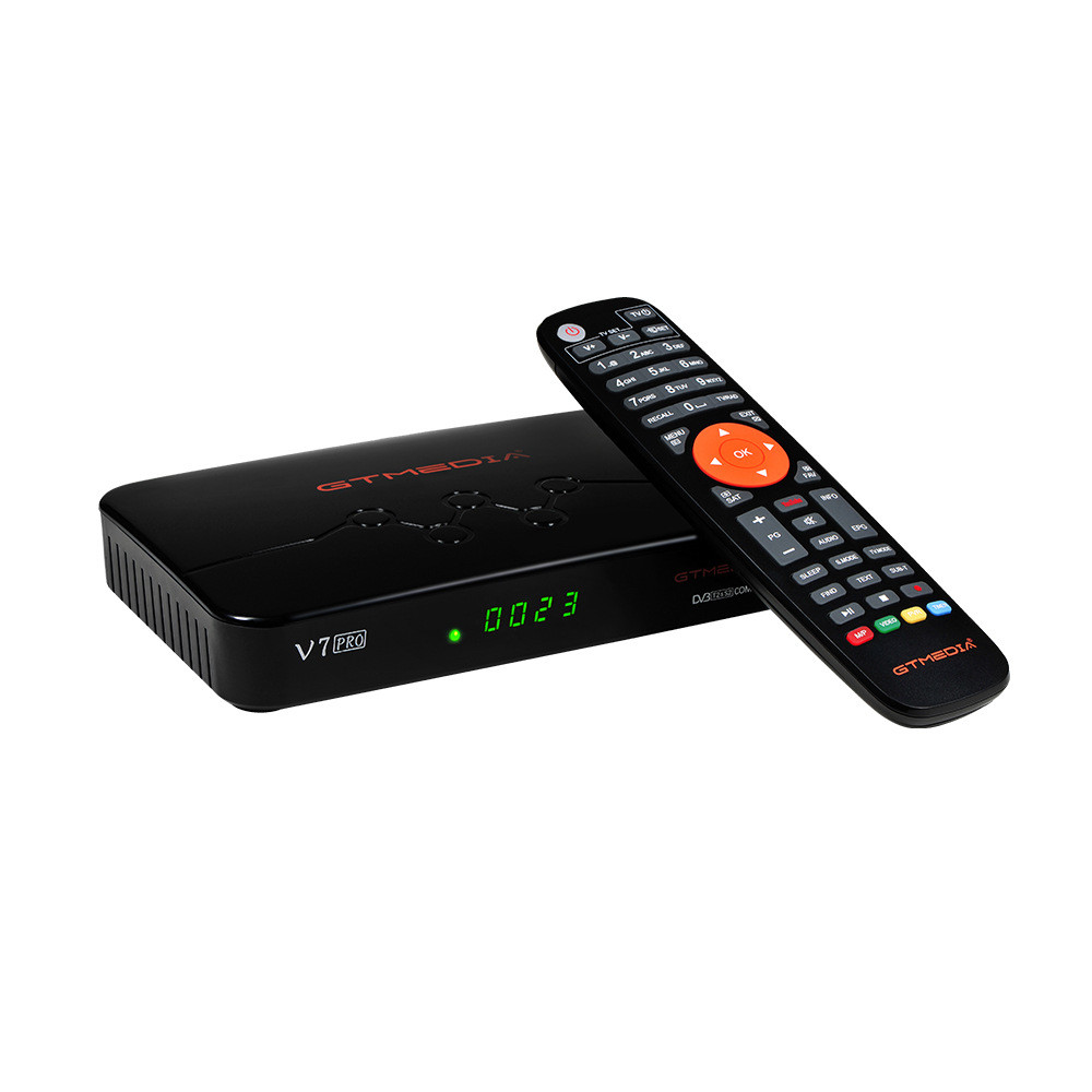 GTmedia V7 PRO 1080P HD DVB-S2 DVB-T/T2 Satellite TV Receiver+USB Wifi Support 3G 4G Dongle CA HEVC/