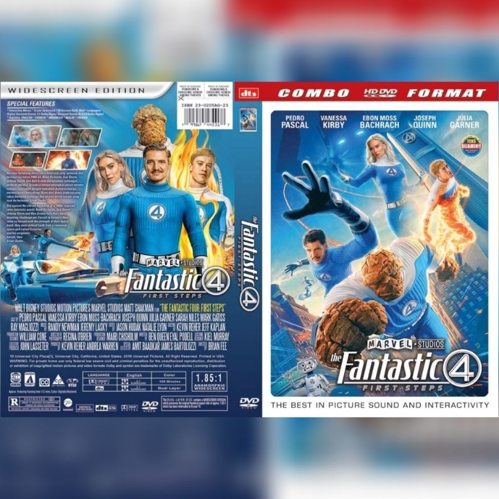 kaset film THE FANTASTIC FOUR : FIRST STEPS (2025) - Terbaru - HD
