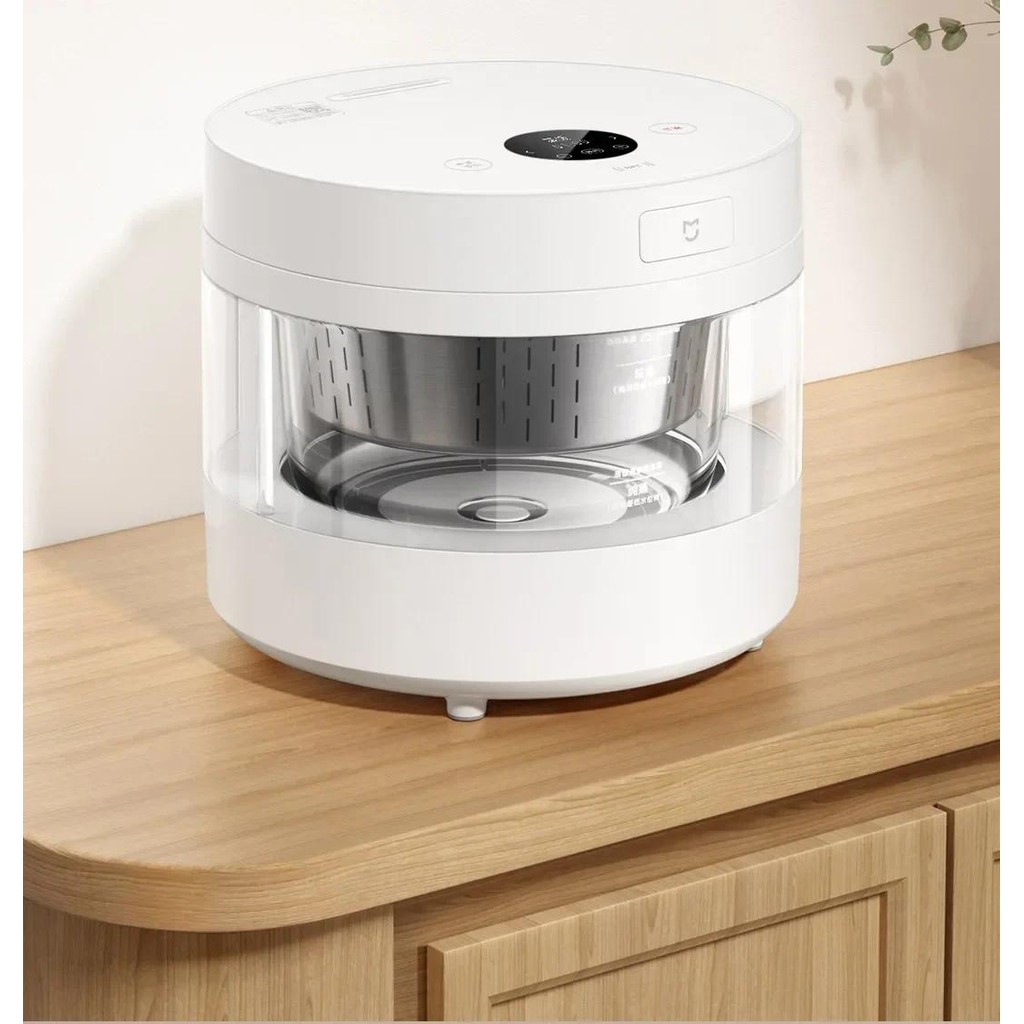 MIJIA Transparent Steaming Rice Cooker 4L Electrical Pressure Cooker Household Multifunctional Kitch