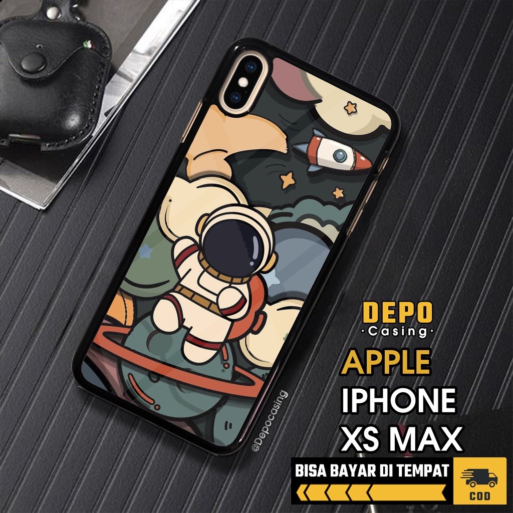 Case Iphone Xs Max Casing Iphone Xs Max Depo Casing [AST2] Case Glossy Case Aesthetic Custom Case An