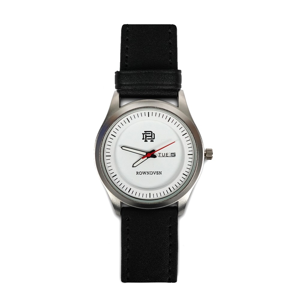 Rown Division Stockroom Analog Watches - Rowndvsn Jam Analog Magnific White