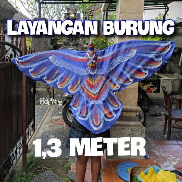 #@ Layangan Burung lukis Sederhana 1,3 meter - Layang Layang Burung - Layangan Burung Elang - Layang