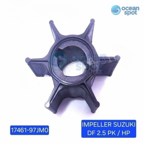 Impeller / Wayer 17461-97JM0 Mesin Tempel Suzuki DF 2.5 PK / HP 4 Tak ( ocean spot )