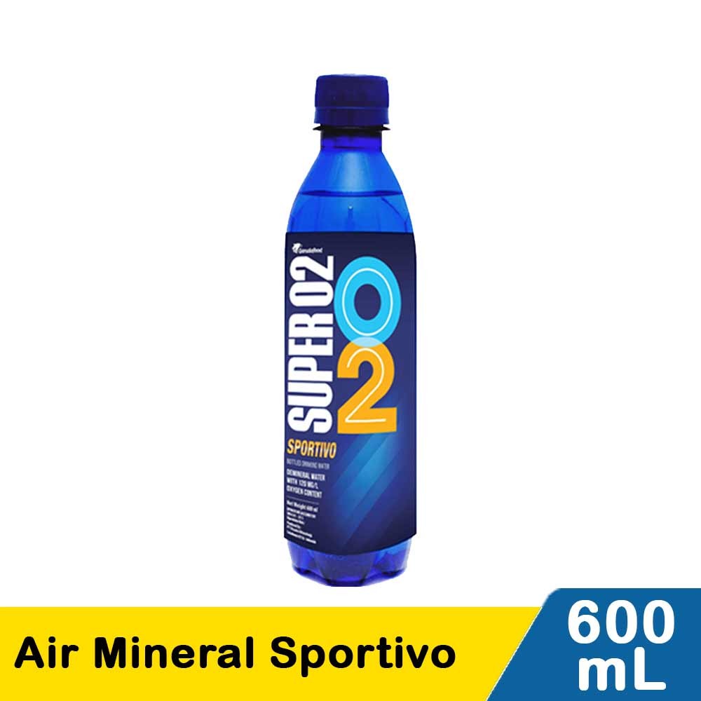 SUPER O2 AIR MINERAL SPORTIVO  600mL