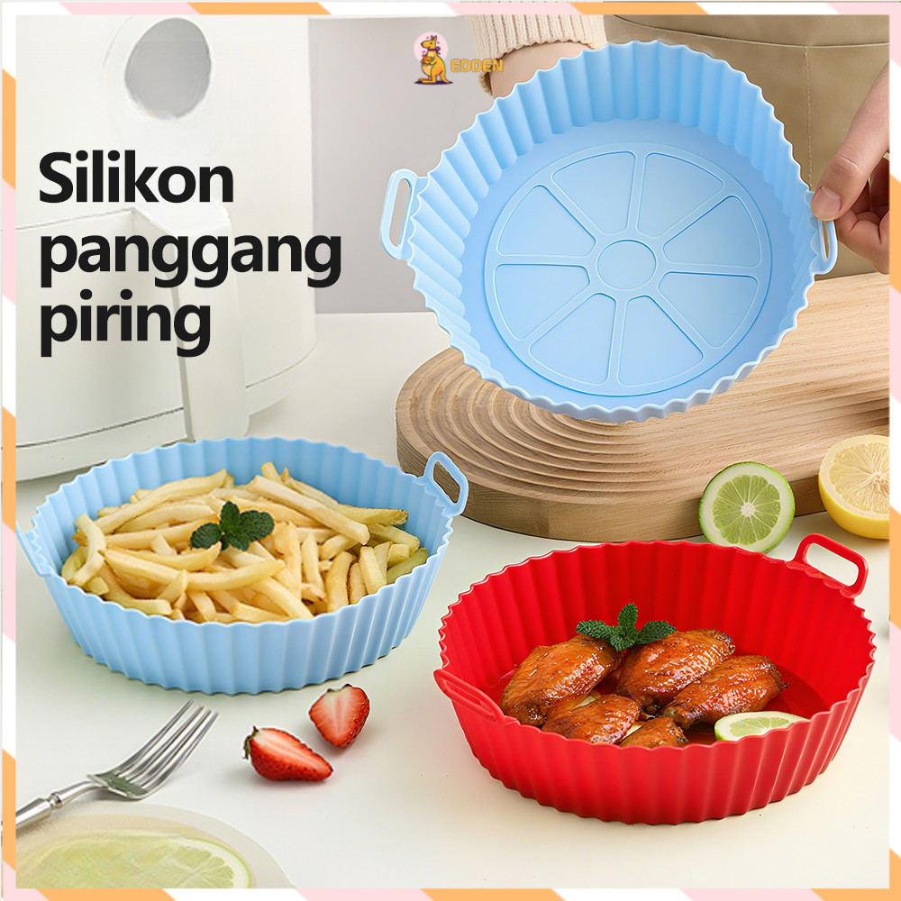 Edden Alas Air Fryer Loyang Air Fryer Tahan Panas Tray  Air Fryer Silikon
