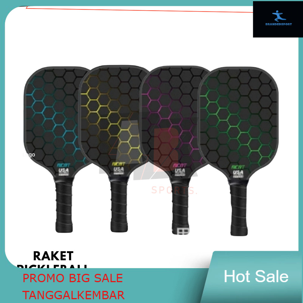 ABSPORTS - Raket Pickleball Single Pickleball Paddle Single Paddle Tenis / Raket Pickleball Tennis