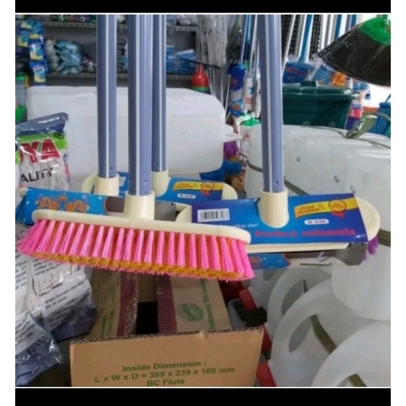 Sikat Lantai Dorong Dragon / Sikat Dorong / Sikat Lantai Gagang Panjang / Sikat gagang panjang Drago