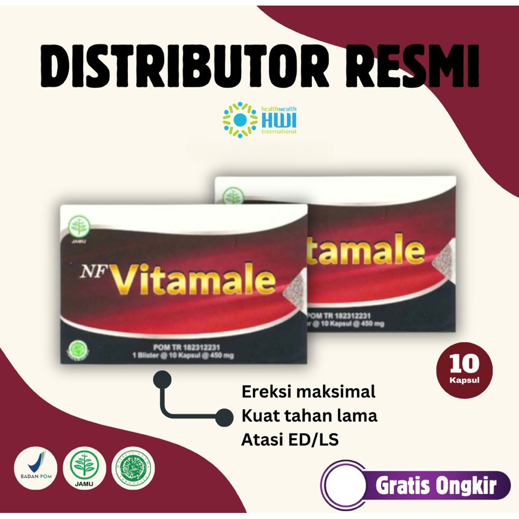 VitamaleBundlePckgAsliOriginal100%HwiOriBahanHerbalAlamiTerpercayaNewPilihan